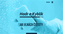 Desktop Screenshot of hadrkyblik.cz